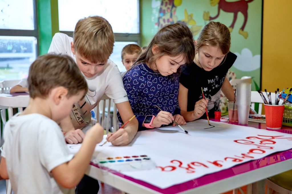 Городской лагерь дневного пребывания в Карамельке